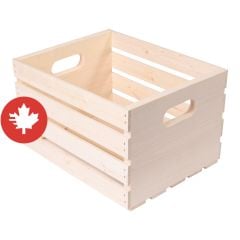 Cubic Storage Box - Pine Wood - 10"