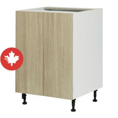 Base Cabinet 2 Doors - Sheer Beauty - Wood - 24" x 34 3/4" x 24"