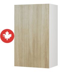 Wall Cabinet 1 Door - Sheer Beauty - Wood - 18" x 30" x 12 1/2"