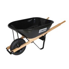 Wheelbarrow – Steel – Black - 6 pi³