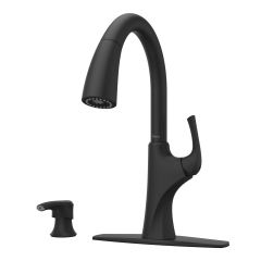 Robinet de cuisine, Rancho, noir mât