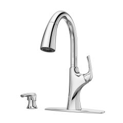 Robinet de cuisine, Rancho, chrome