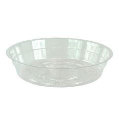 Plastic Saucer – Clear - 6"