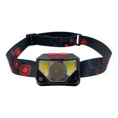 Rechargeable LED Headlamp – 150 Lumens – Black
