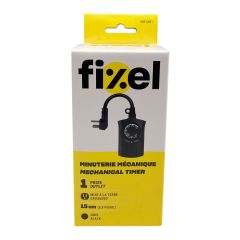 Outdoor Mechanical Timer – 1 Outlet – Black