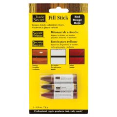 Bâtonnet de retouche, tons rouges, 7,8 g, 3/pqt