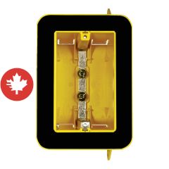 Boîte à un groupe avec coupe-vapeur