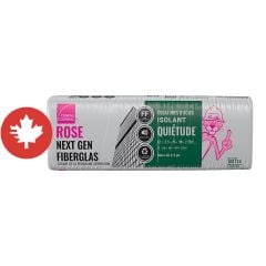 QuietZone Pink Next Gen Fiberglas Acoustic Insulation - Steel Stud - 16" x 48" x 2 1/2" - Covers 170.7 sq. ft
