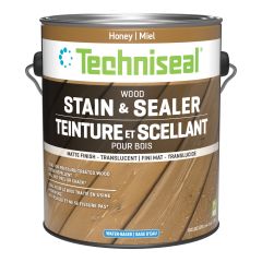 Water Based Wood Protector - Honey - 19 m² - 3.78 l