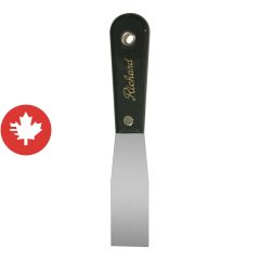 Couteau à mastic flexible, acier haute teneur en carbone, 1 1/4"