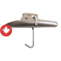 Chalumeau tournant en acier inoxydable, 7/16"