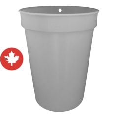 Chaudière pour eau d’érable, gris, 2 gal