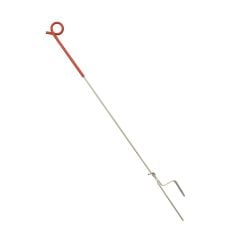 Poteau de clôture et queue de cochon