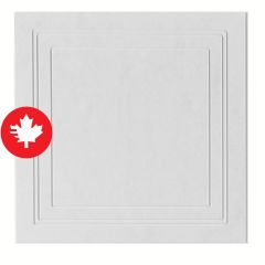 Tuile de plafond, Encore, 24" x 24", 8/pqt, couvre 32 pi²