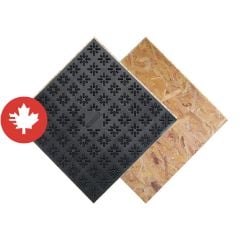 Air Plus Subfloor Panel - Barricade - 23.5" x 23.5" - Polyethylene