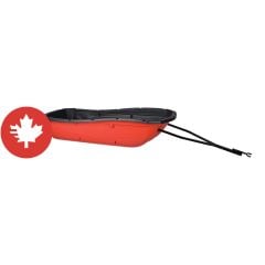 Luge utilitaire Snow Trek Sport 82, 82 1/2" x 36 1/2" x 17", rouge/noir