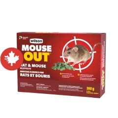 Pastilles de rodenticide pour rats et souris PREDATOR, 60 g, 6/pqt