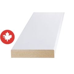 Zen Casing - White - 3/4" X 4 1/2" X 8'