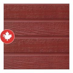 Revêtement Ridgewood D5, 12" x 12', Rouge campagne