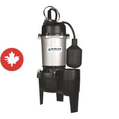 Cast iron zinc submersible sewage pump zinc 1/2 hp 115V