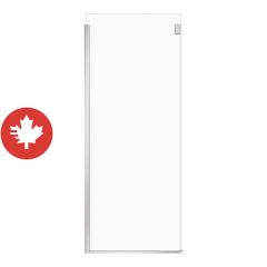 Panneau de retour, Duel, 32" x 74", verre, clair