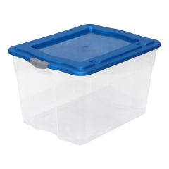 Latching Box - 80 l - Clear