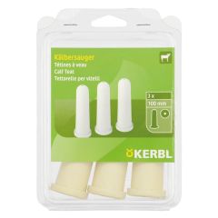 Teat With Round Perforation For Automatib Drinkers - White - 100 mm