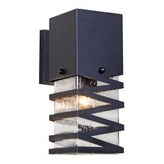 Luminaire mural extérieur, Hudson, noir