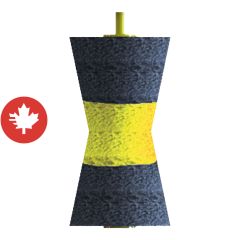 Brosse de remplacement pour brosse a vache automatique