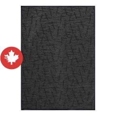 Tapis commercial, Besso, 3' x 4', polypropylène, quartz noir