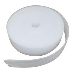 Joint lisse, blanc, 3/16" x 5.5" x 82'