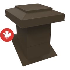 Ventilateur pour toit incliné VMAX 302, brun