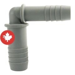 Plastic reducing elbow