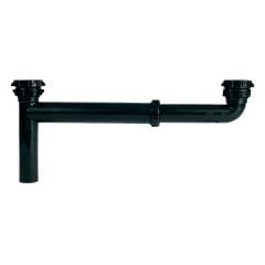 Double waste sink connection