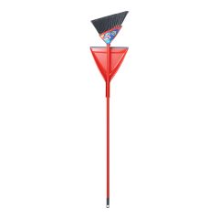 Broom and Dustpan - Red