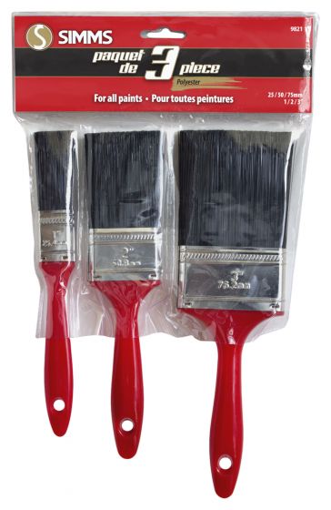 Straight Paint Brush Set