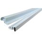 White Elastomer Magnetic Replacement Door Jamb - 2 x 81" + 37"