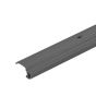 Aluminum Bumper Door Threshold with Vinyl Insert - Grey - 36"