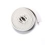 Premium Rubber Insulating tape - White "M Profile" - 5/16" x 11/32″ x 17'