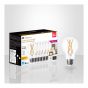 Ampoule DEL à filament Type A Clair, 9 W, 120 V, 6/pqt