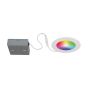Luminaire encastré à DEL intelligent Wifi RVB COLORS de 4 po- Blanc