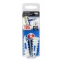 WallDriller PLUS #10 (5 mm) Anchors + screws (2)