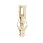 Triple-Grip #6 Beige (+ Screws) + Drill Bit Anchors (100)