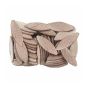 Lamelles de bois dur #10, 50/pqt