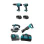 18V (3.0 Ah) LXT 4 Tool Combo Kit