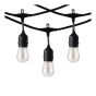 Jeu de 12 lumières S14 Edison DEL - Blanc chaud