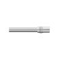 Extensible Metal Curtain Rod Set 28"-48" - Nickel