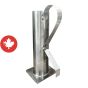 Standard 10" hydrometer cup made of stainless steel for hydrometer