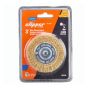 Brosse métallique coupe en laiton pour acier Clipper Classic, 1/4" x 3", 4 500 tr/min Max