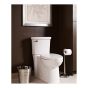 2-piece Single Flush with Seat Décor by American Standard Elongated Bowl Toilet - 4.8 L - White